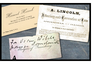 Historical Business Cards Image