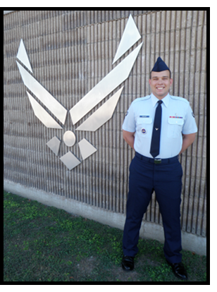 Anthony in his Dress Blues