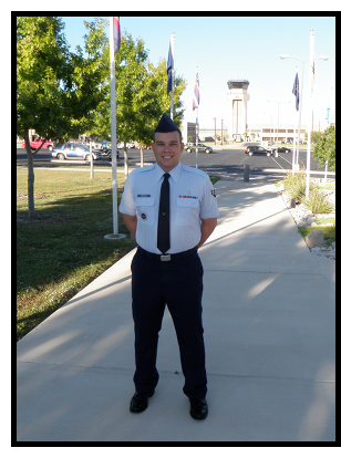 Anthony in his Dress Blues